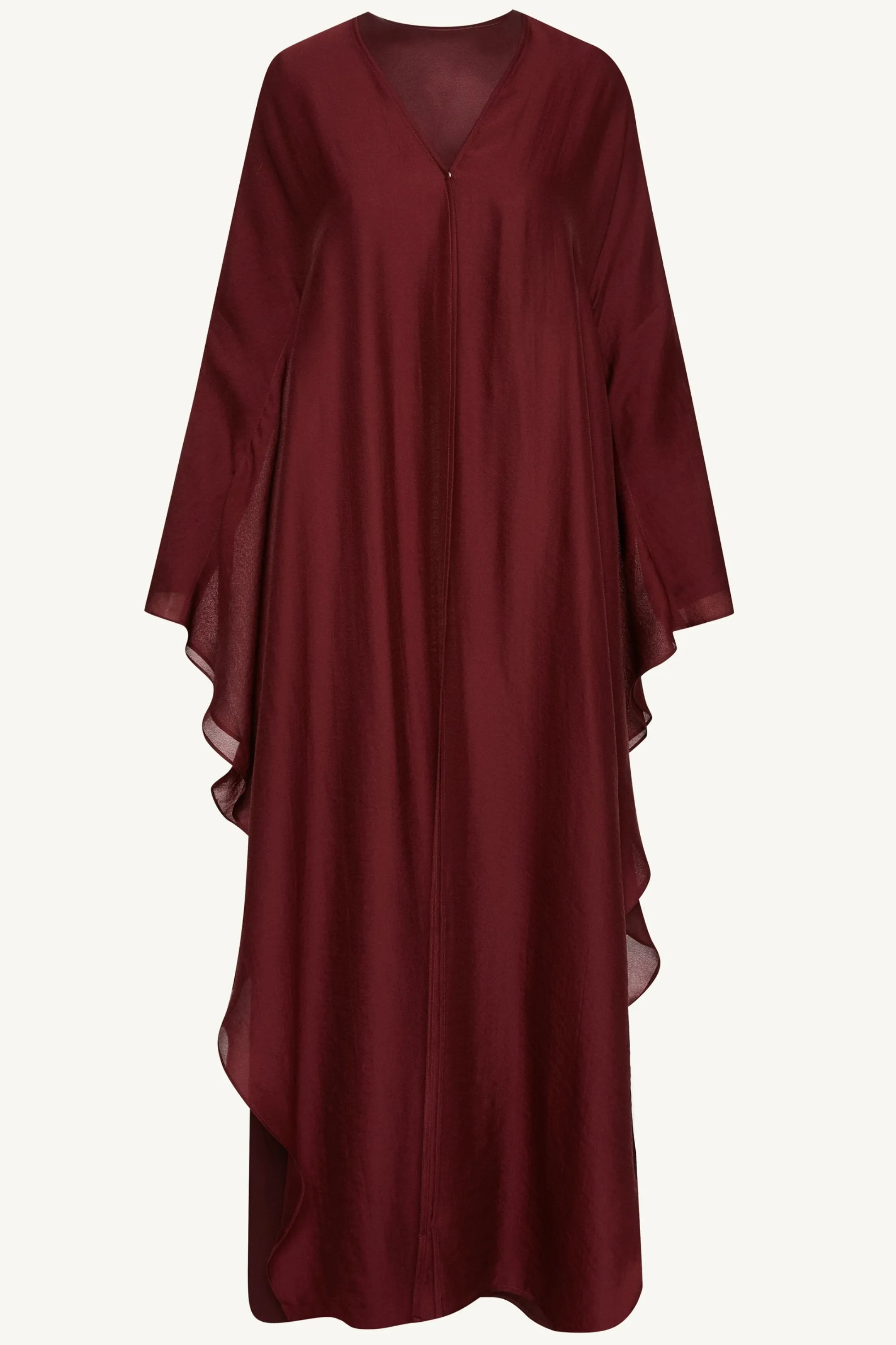 Ahlam Silk Abaya & Dress Set - Karaz