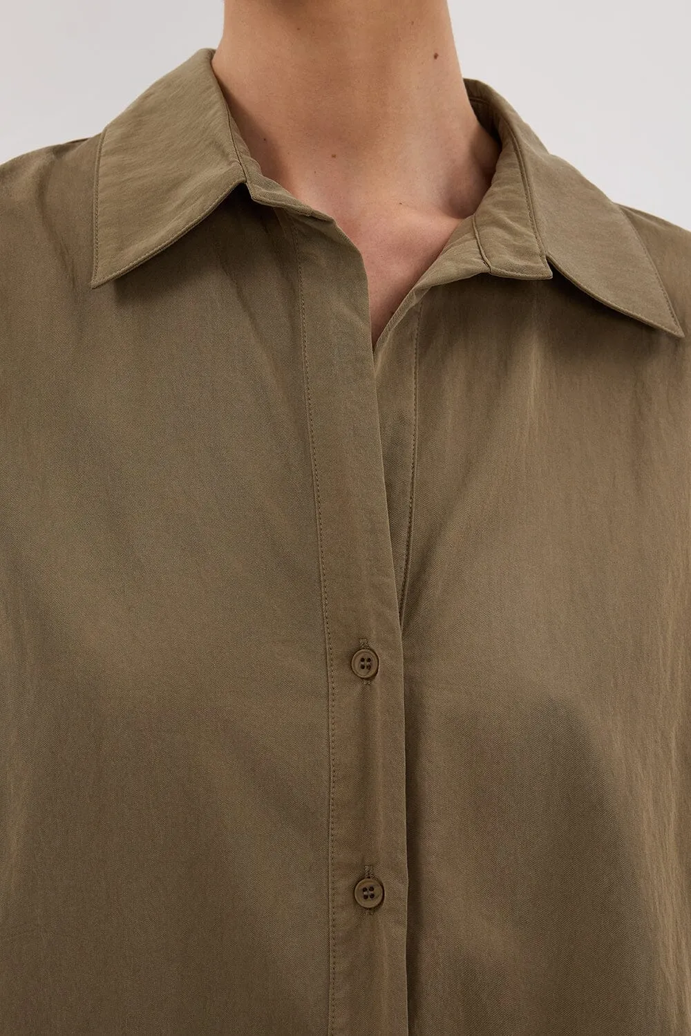 AMARA MOSS MODAL BLEND SHIRT