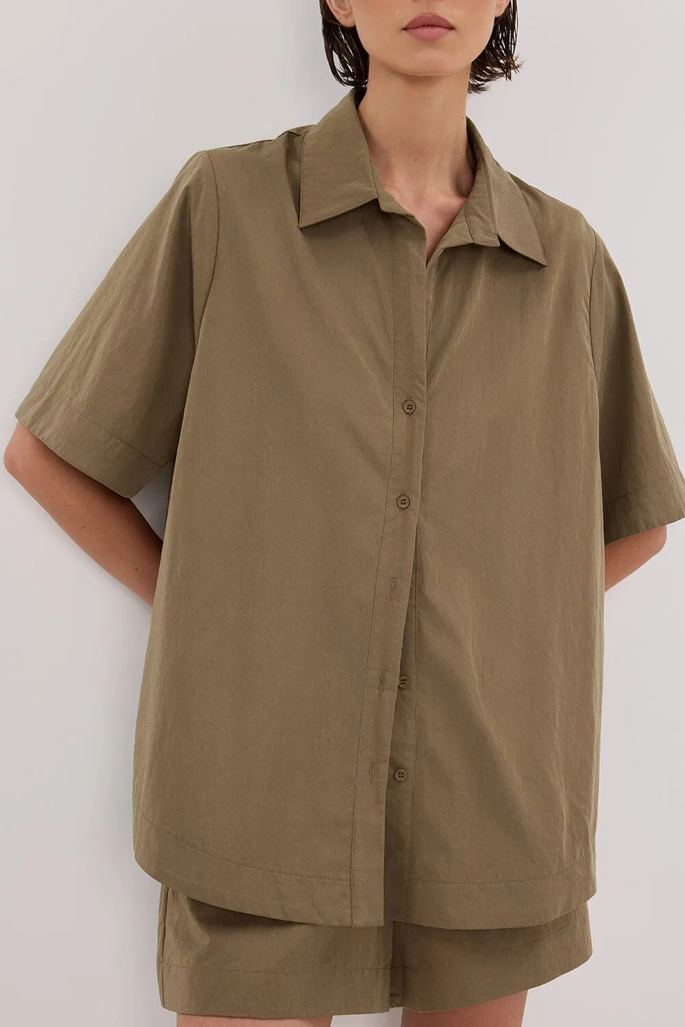 AMARA MOSS MODAL BLEND SHIRT