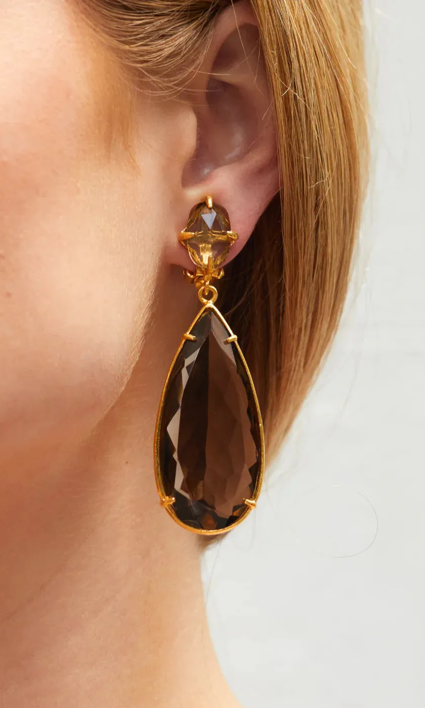 Christie Nicolaides Franca Earrings - Chocolate