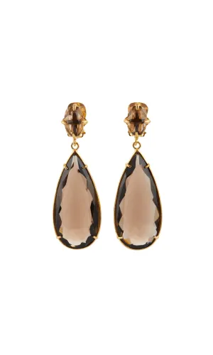 Christie Nicolaides Franca Earrings - Chocolate