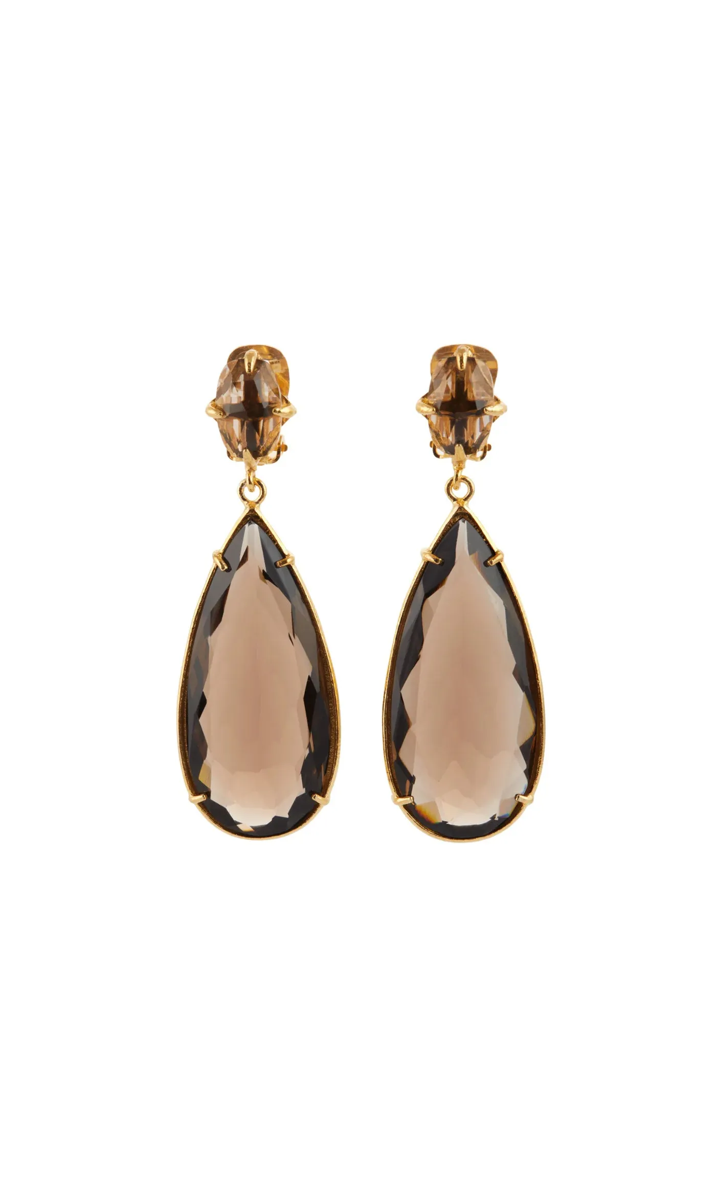 Christie Nicolaides Franca Earrings - Chocolate