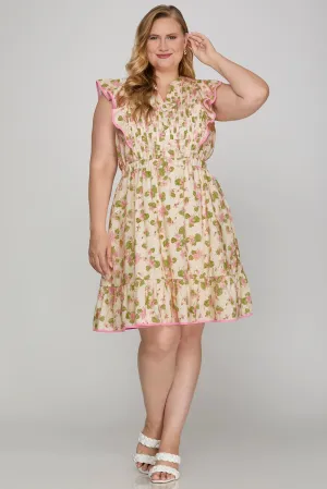 Clearly Smitten Dress - Plus