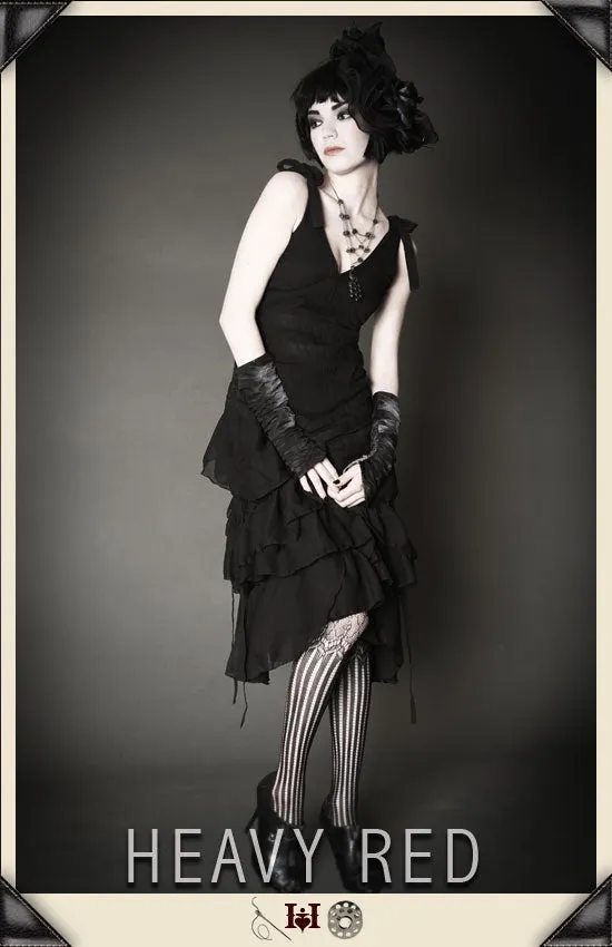 Confounding Grace Chiffon Vintage Dress