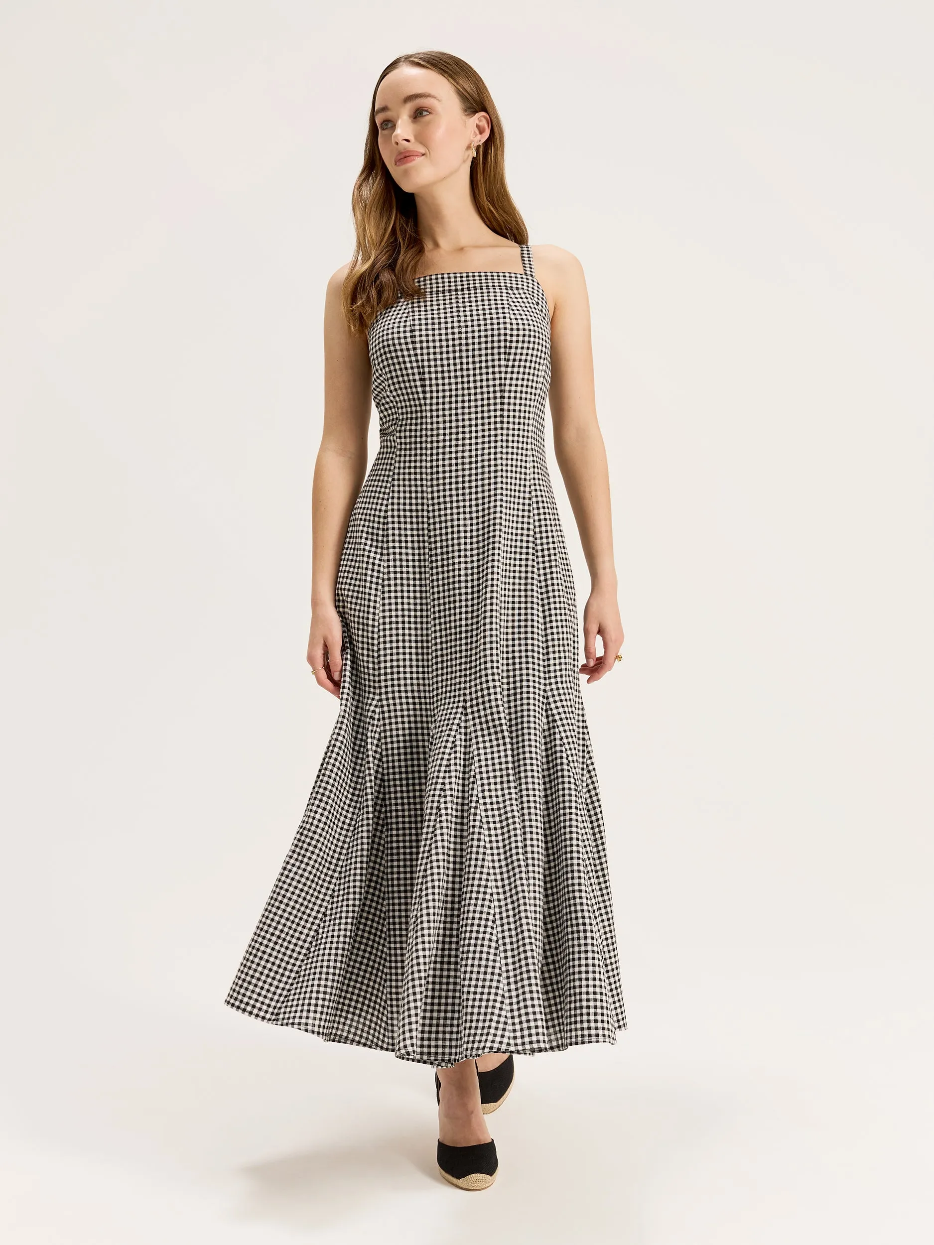 Courtside Check Dress