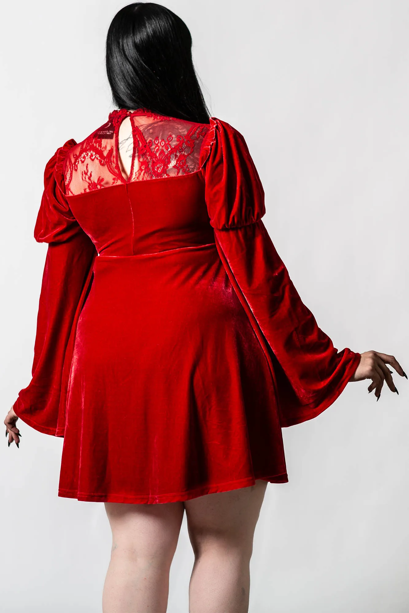 Crimson Kiss Dress [SCARLET] - Resurrect