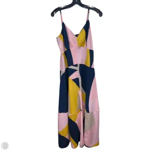 Dress Casual Maxi By Bar Iii In Blue & Pink, Size: 6