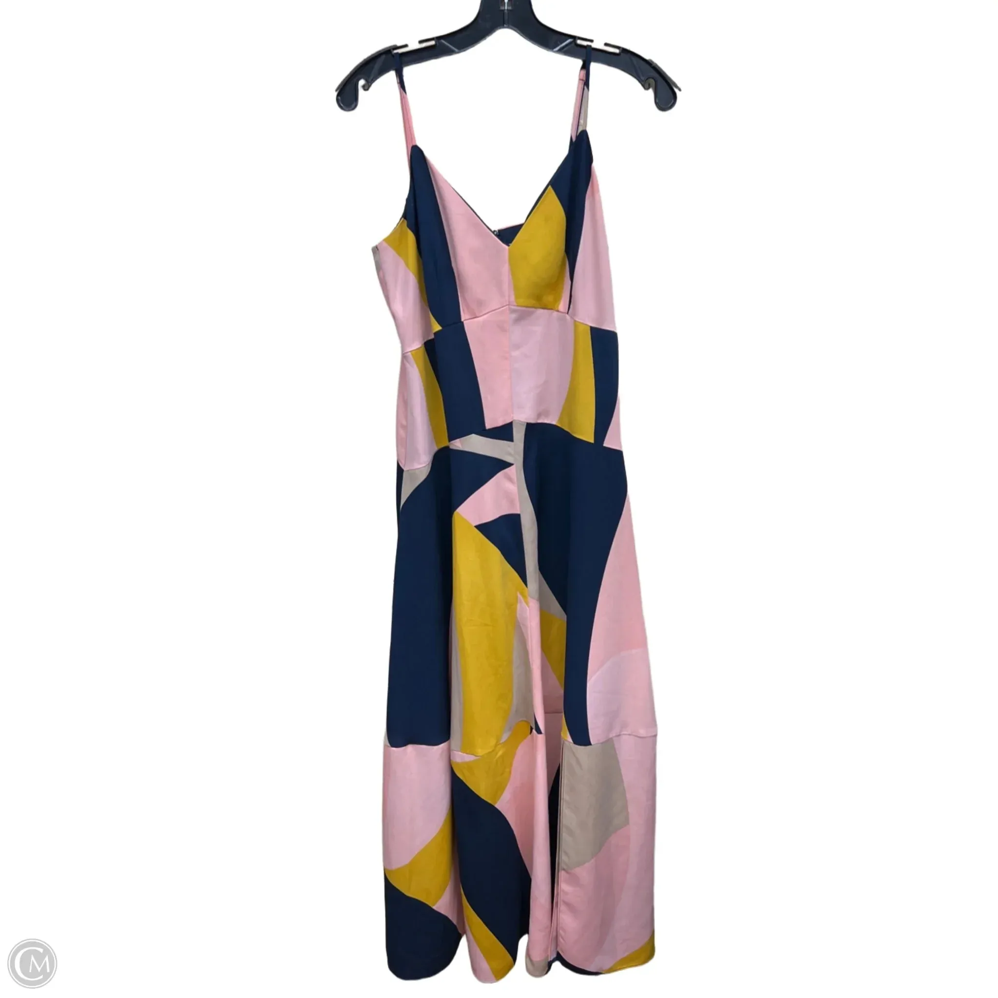 Dress Casual Maxi By Bar Iii In Blue & Pink, Size: 6