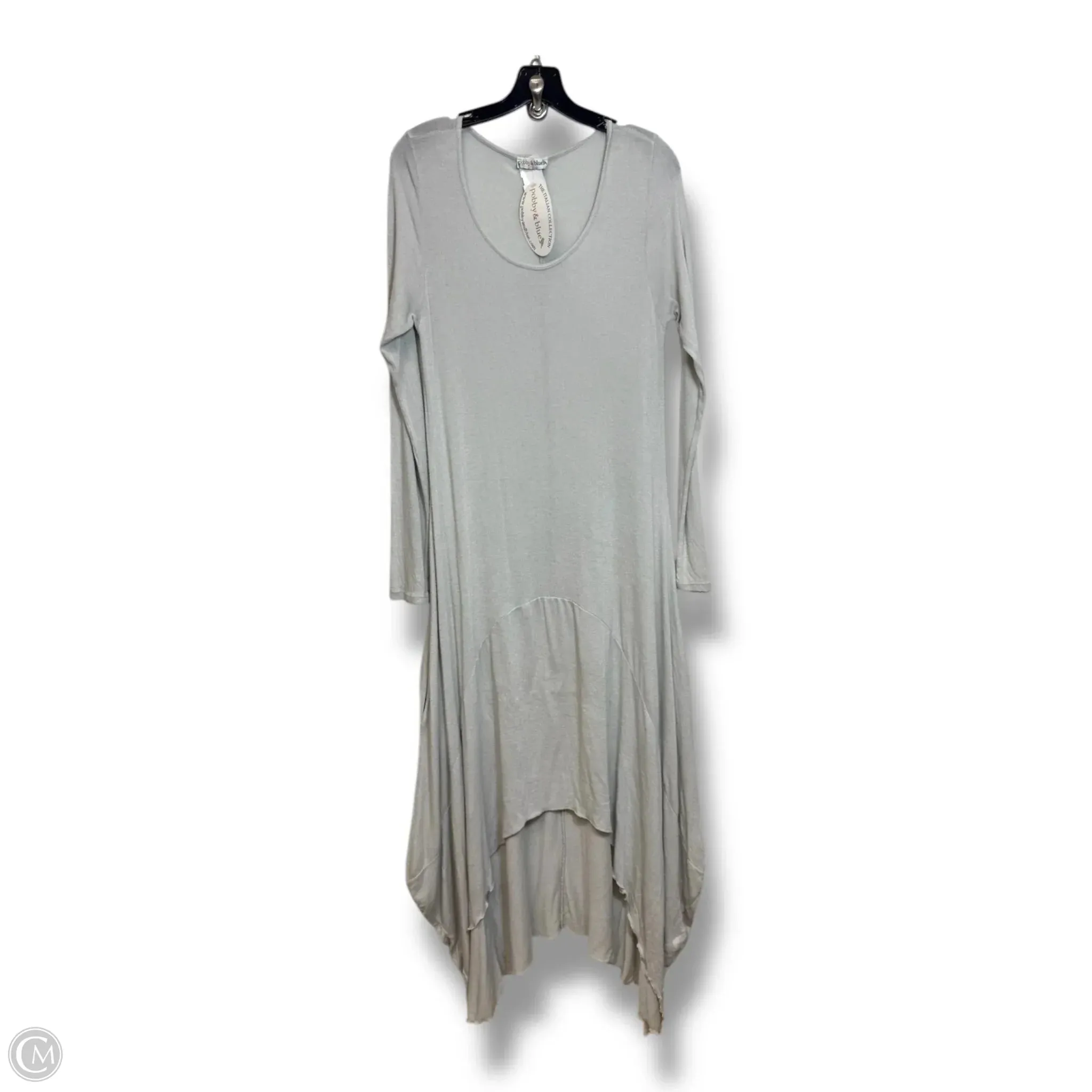 Dress Casual Maxi By Clothes Mentor In Grey, Size: S