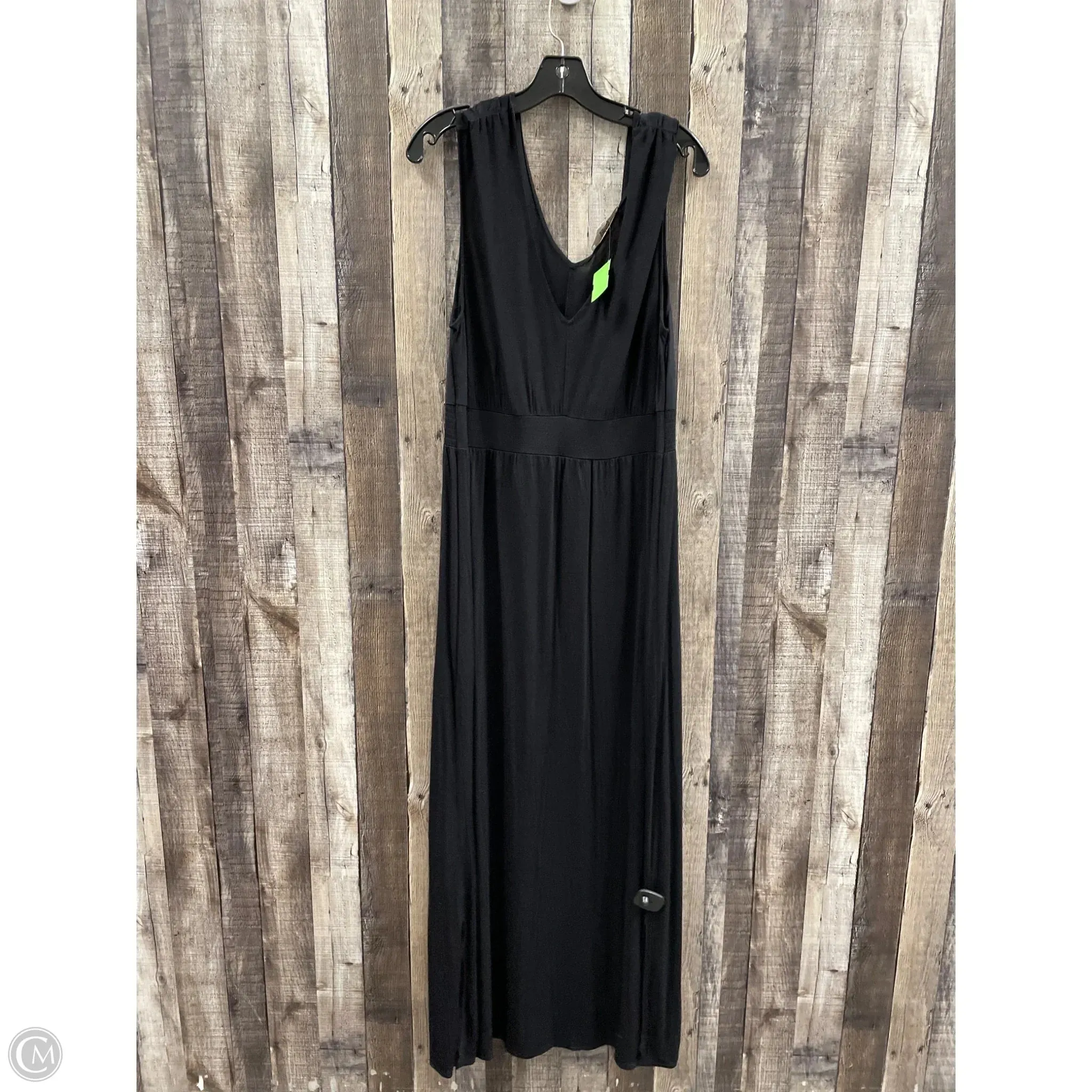 Dress Casual Maxi By Loft In Black, Size: Xl