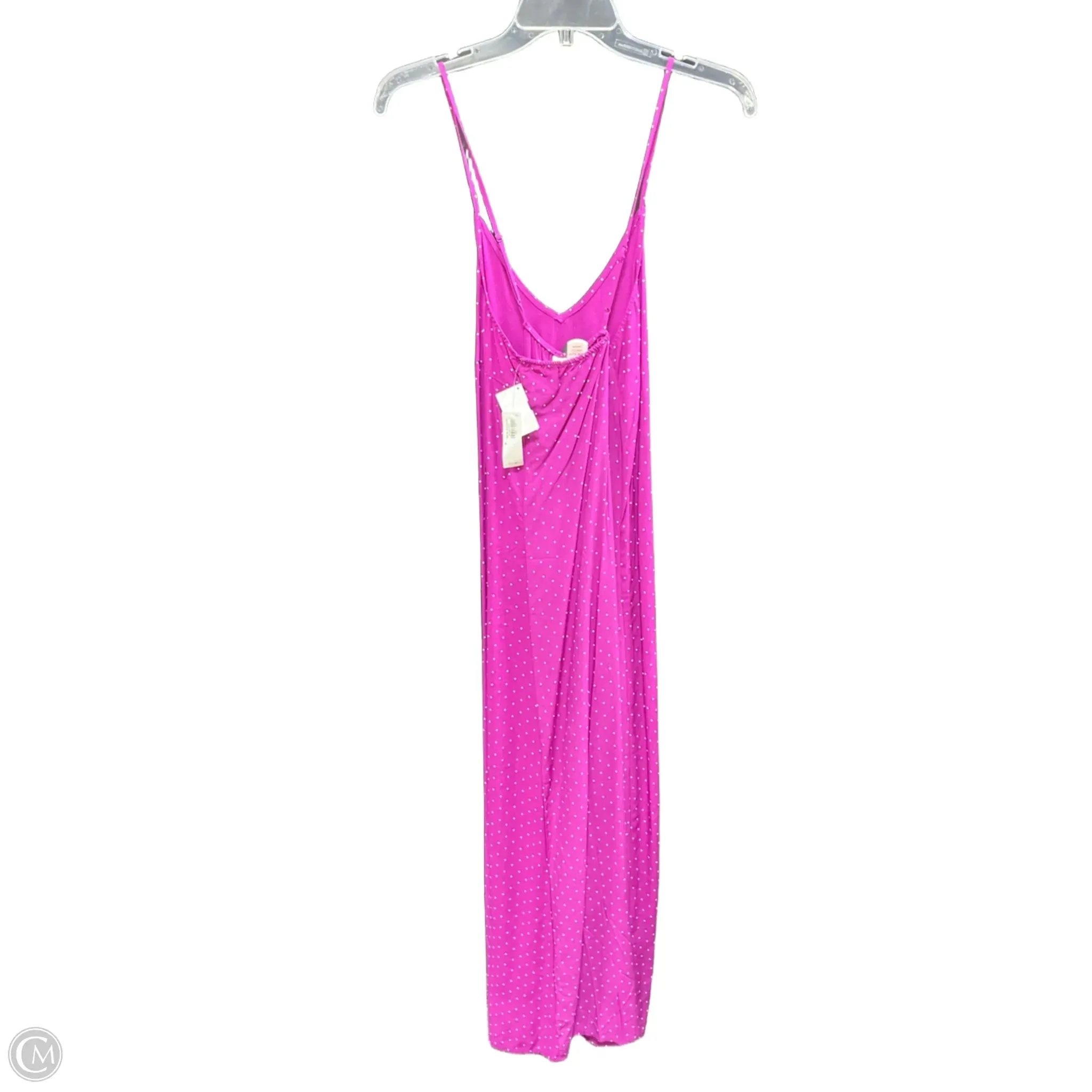 Dress Casual Maxi By Old Navy In Polkadot Pattern, Size: M