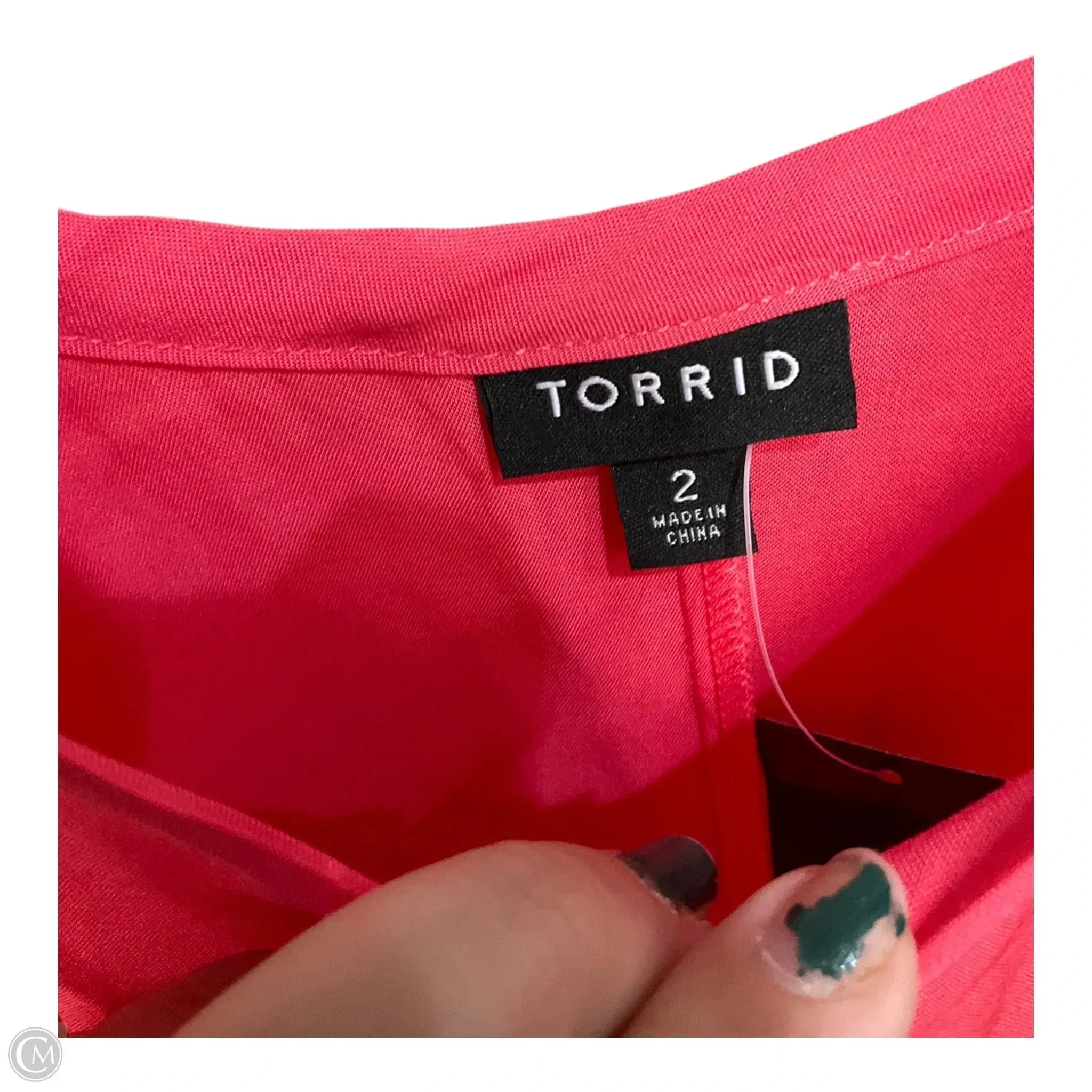 Dress Casual Maxi By Torrid In Coral, Size: 2x