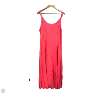 Dress Casual Maxi By Torrid In Coral, Size: 2x