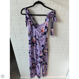 Dress Casual Maxi By Venus In Blue & Purple, Size: S