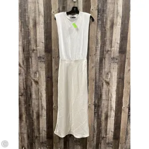Dress Casual Maxi By Zara In White, Size: Xs