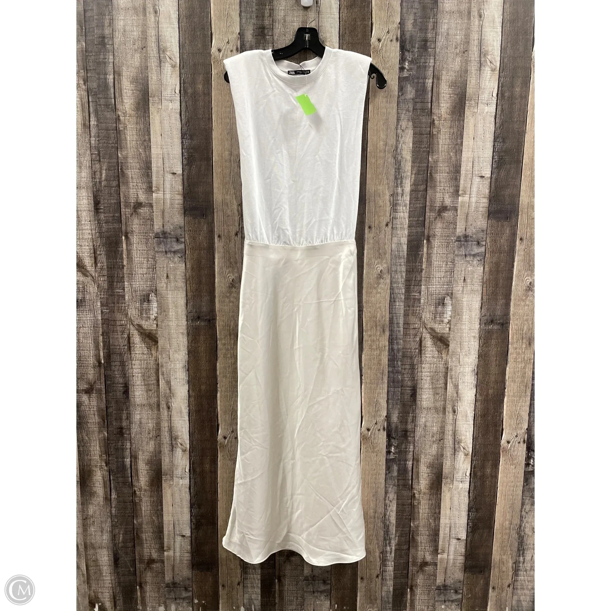 Dress Casual Maxi By Zara In White, Size: Xs