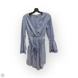 Dress Casual Midi By A New Day In Blue & White, Size: S
