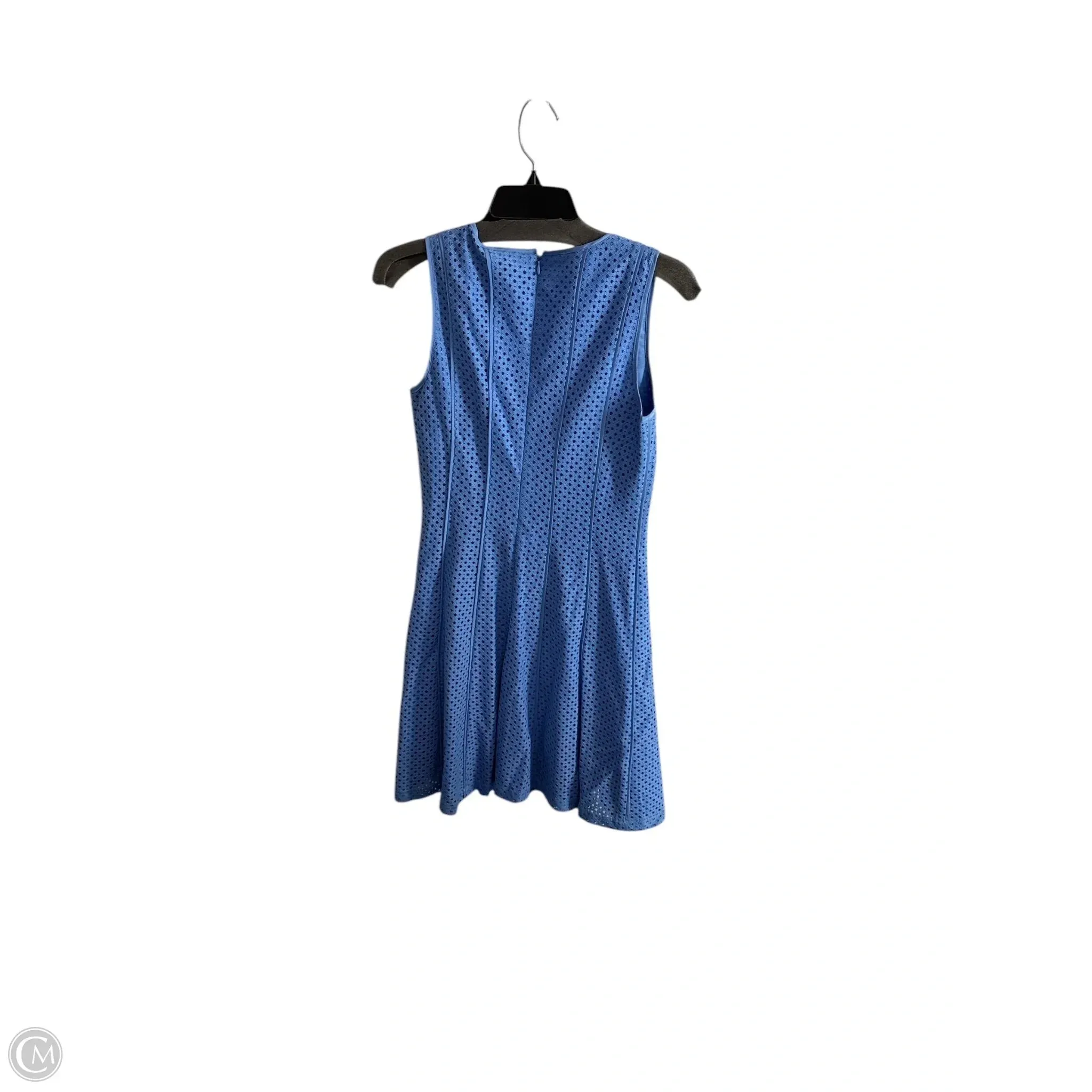 Dress Casual Midi By Ann Taylor In Blue, Size: 0