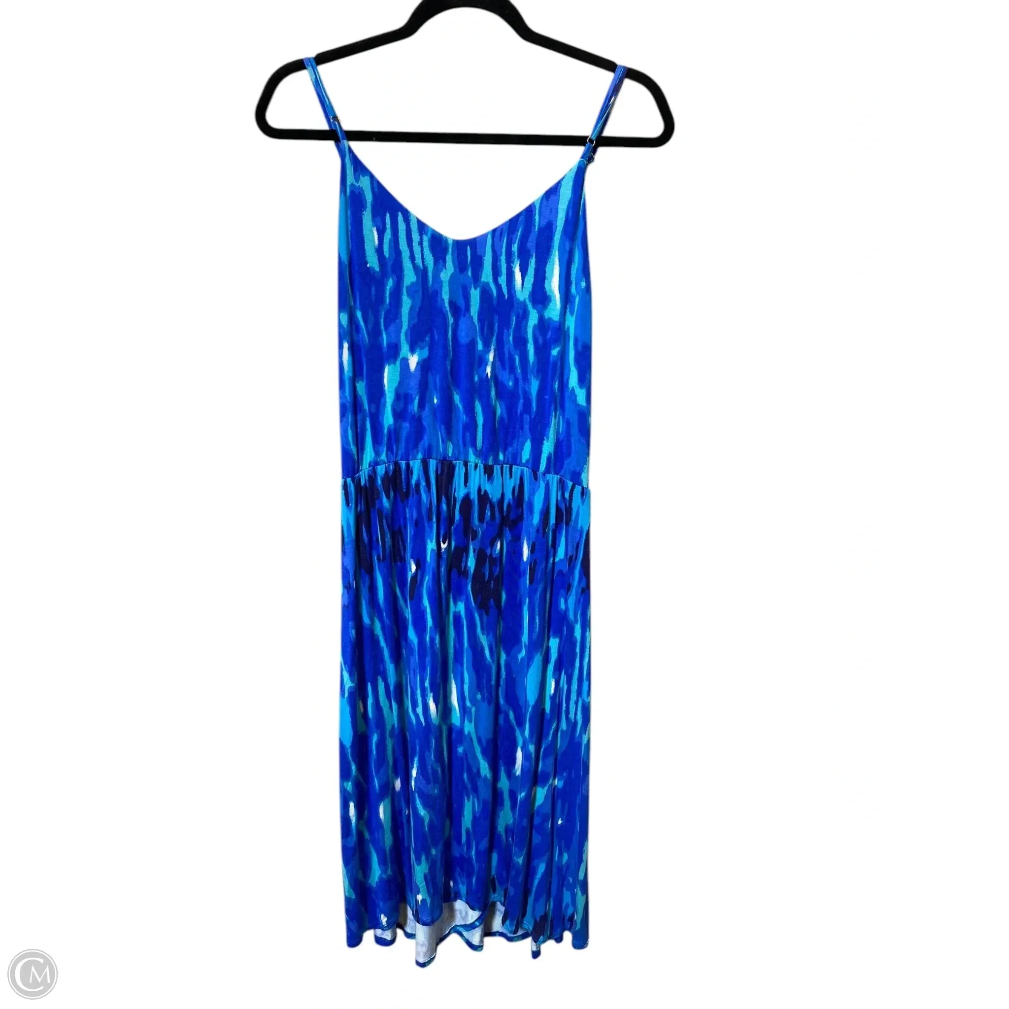 Dress Casual Midi By Clothes Mentor In Multi-colored, Size: L