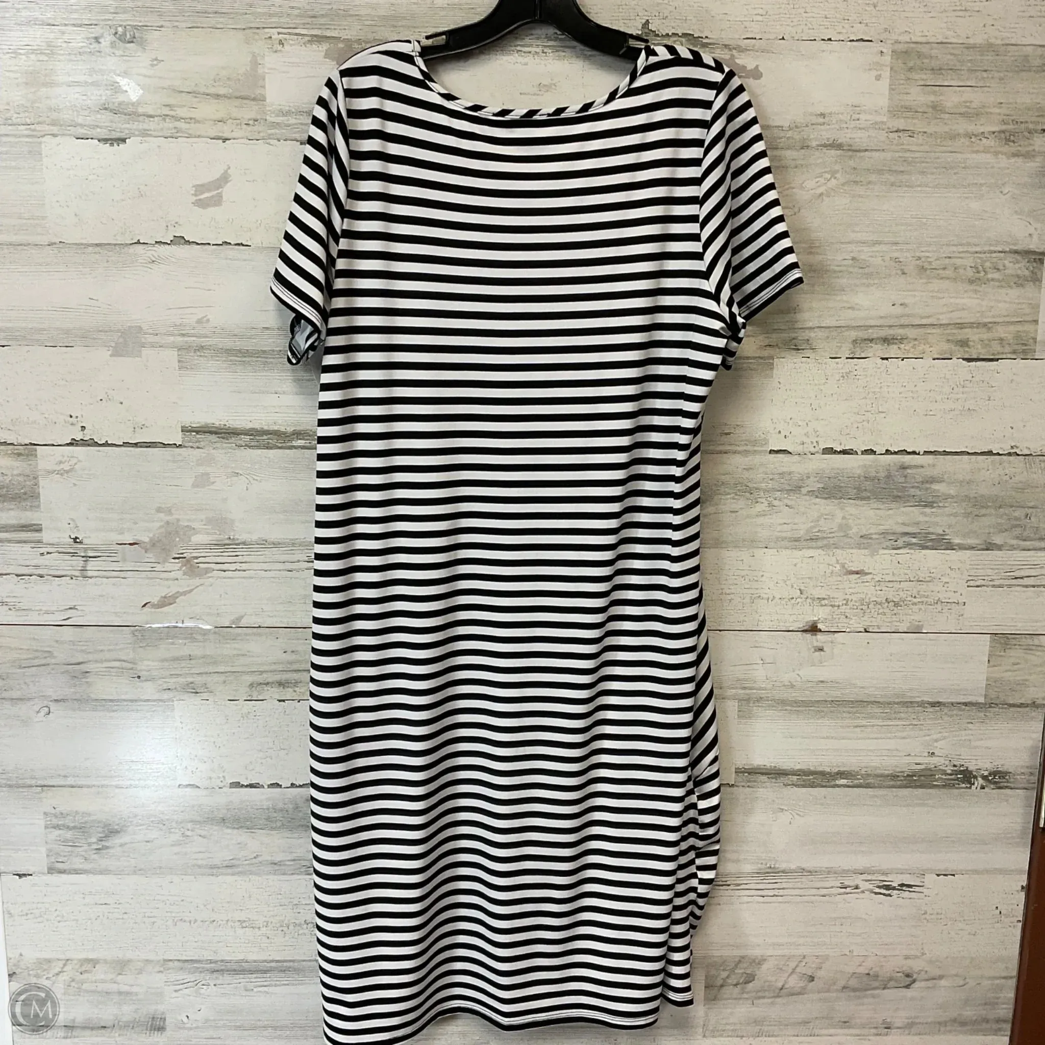 Dress Casual Midi By Elementz In Black, Size: 1x