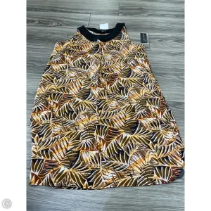 Dress Casual Midi By Elementz In Orange, Size: Xl