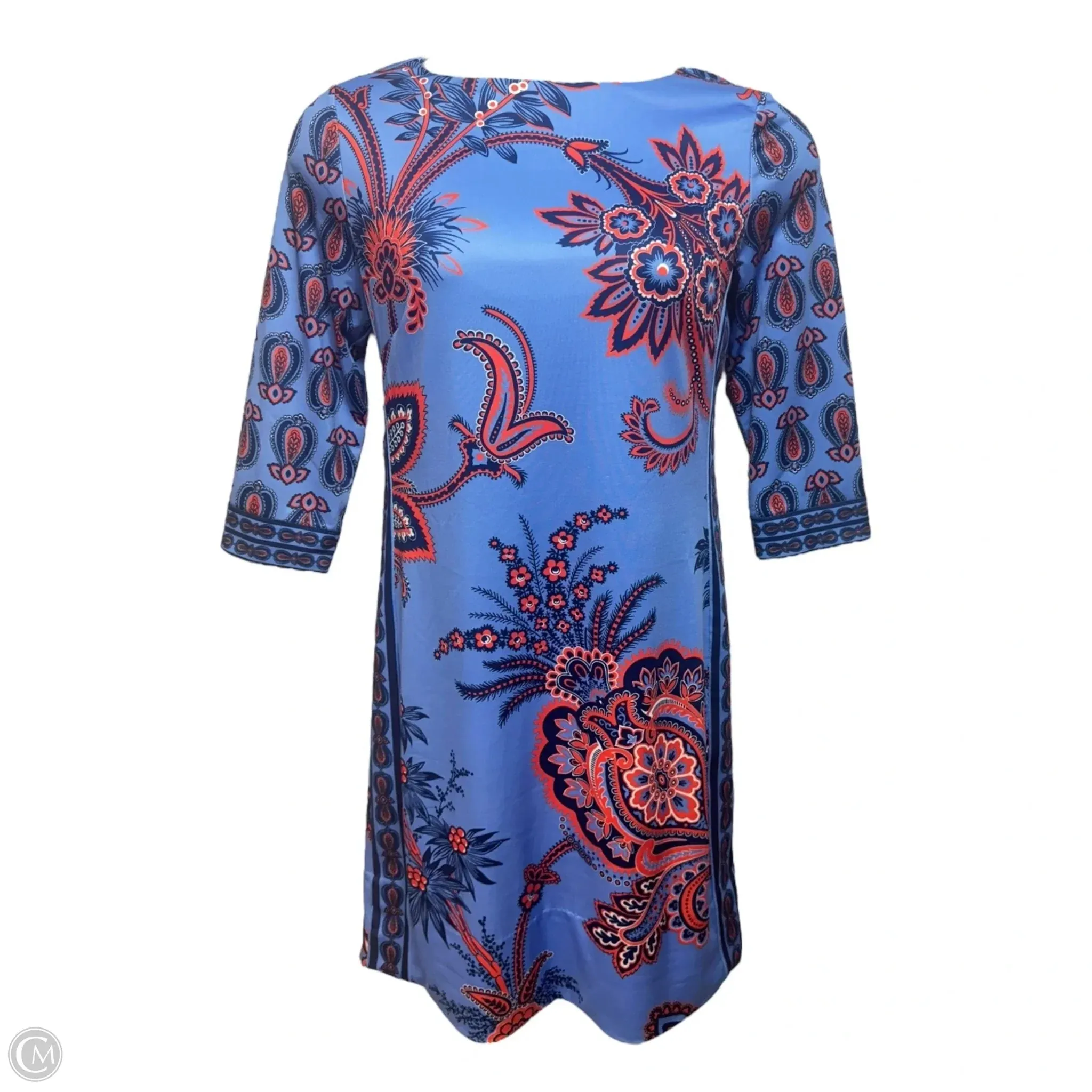 Dress Casual Midi By Gretchen Scott In Paisley Print, Size: M