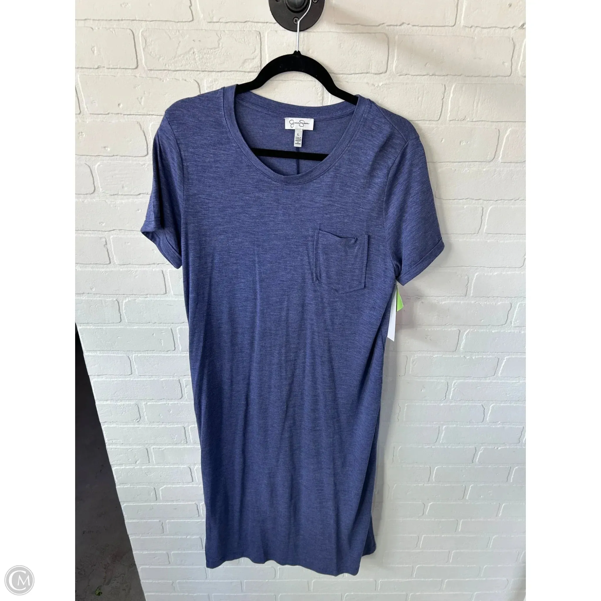 Dress Casual Midi By Jessica Simpson In Purple, Size: L