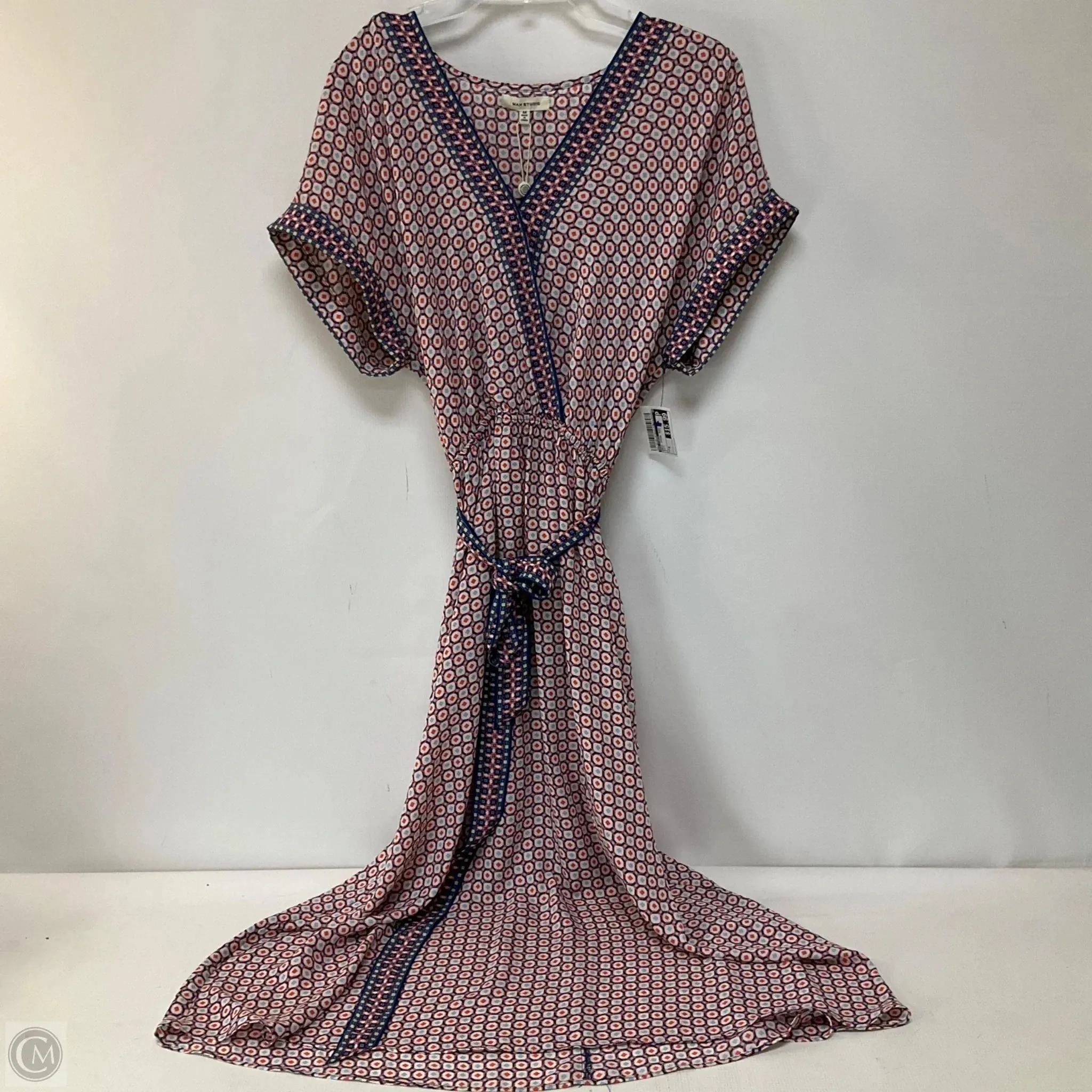Dress Casual Midi By Max Studio In Multi-colored, Size: M