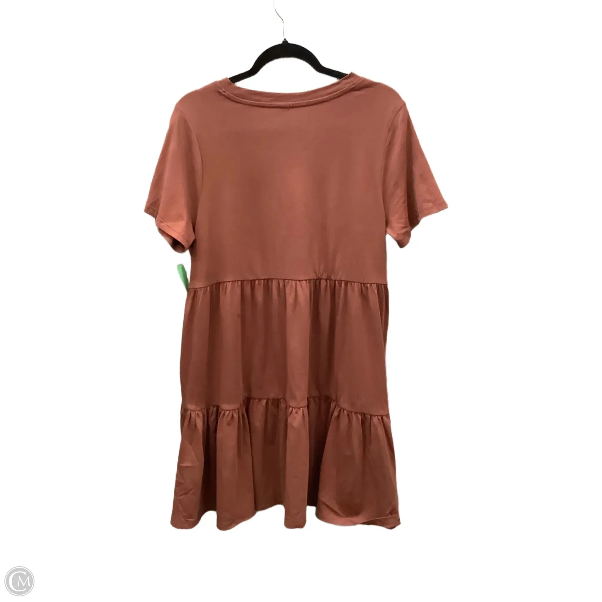 Dress Casual Midi By Old Navy In Brown, Size: L