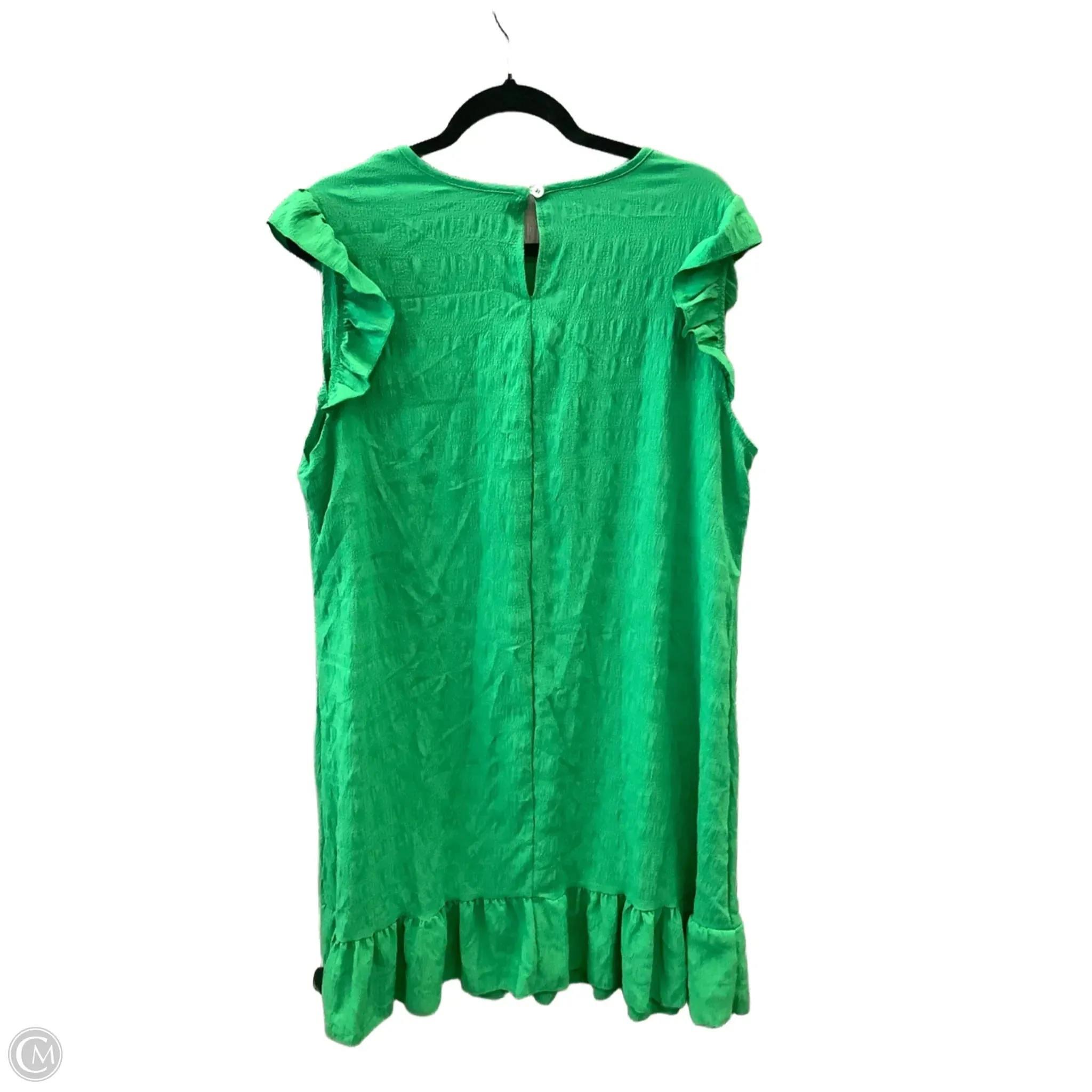 Dress Casual Midi By Shein In Green, Size: 2x