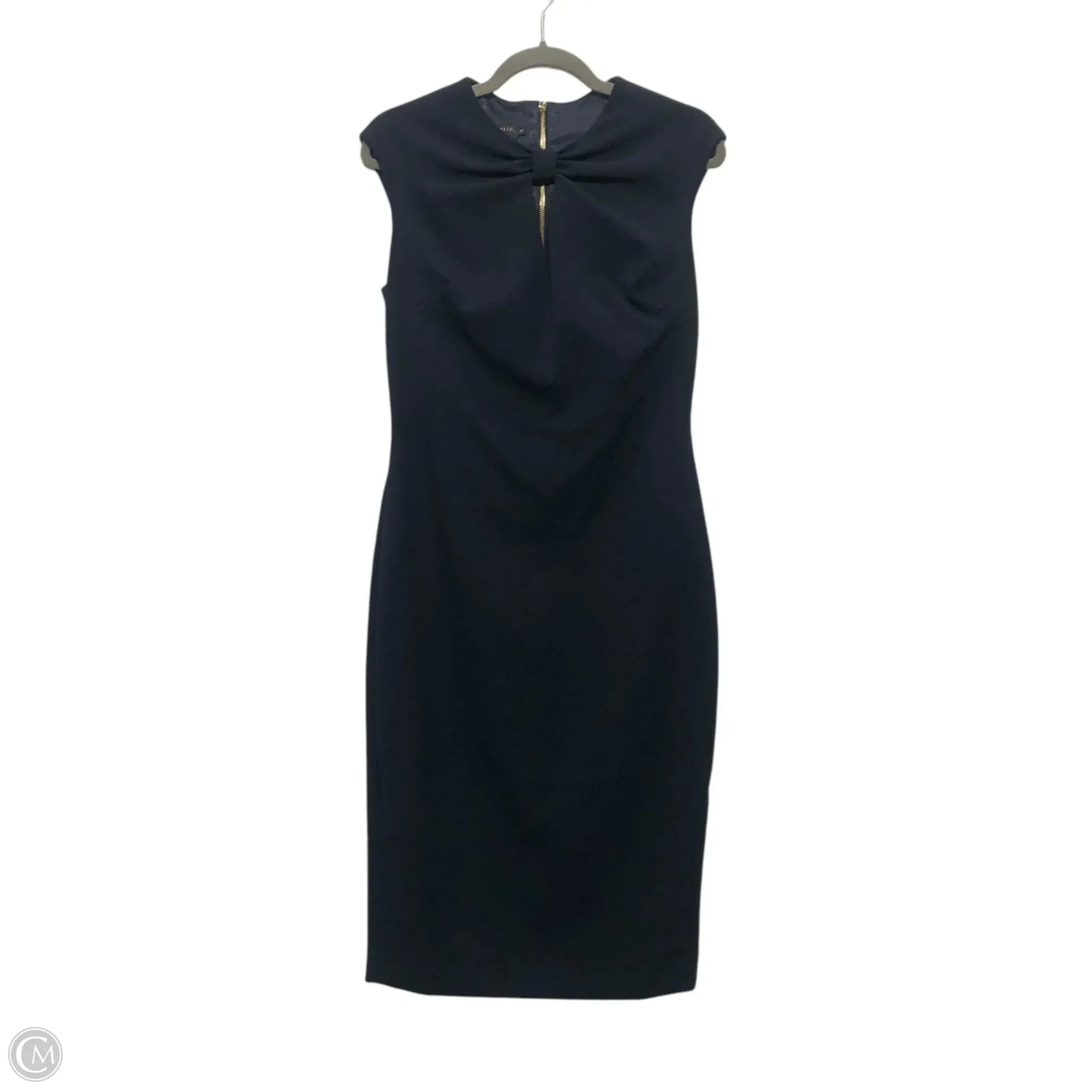 Dress Casual Midi By Ted Baker In Navy, Size: S