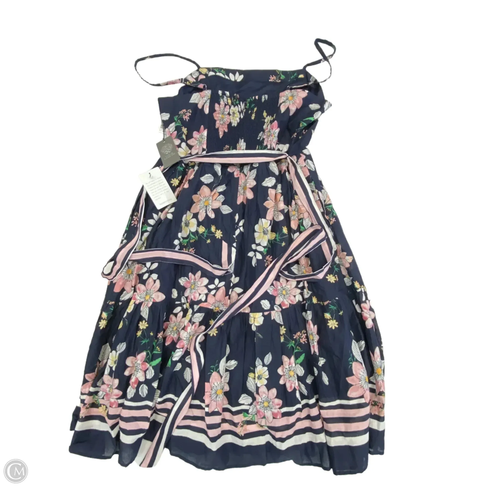 Dress Casual Midi By Vince Camuto In Floral Print, Size: 18