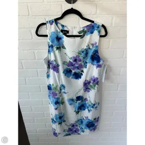 Dress Casual Short By Alyx In Blue & White, Size: L