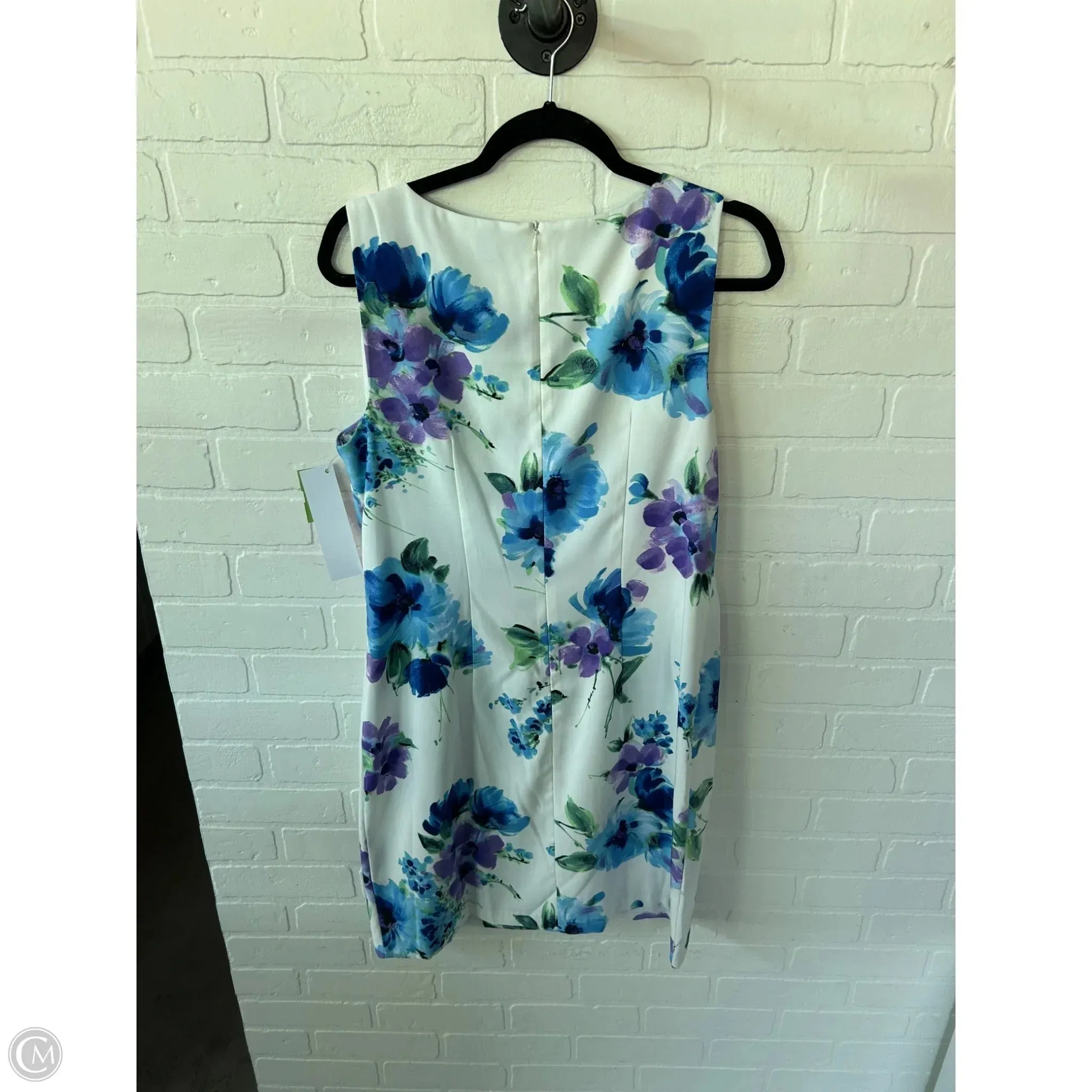Dress Casual Short By Alyx In Blue & White, Size: L