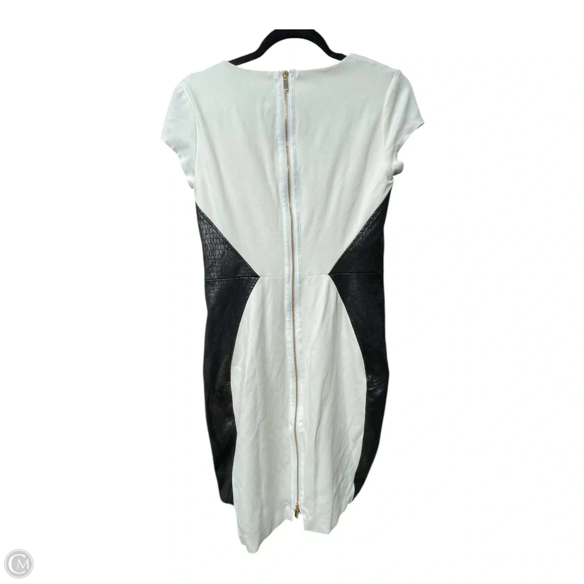 Dress Casual Short By Cache In Black & White, Size: 6