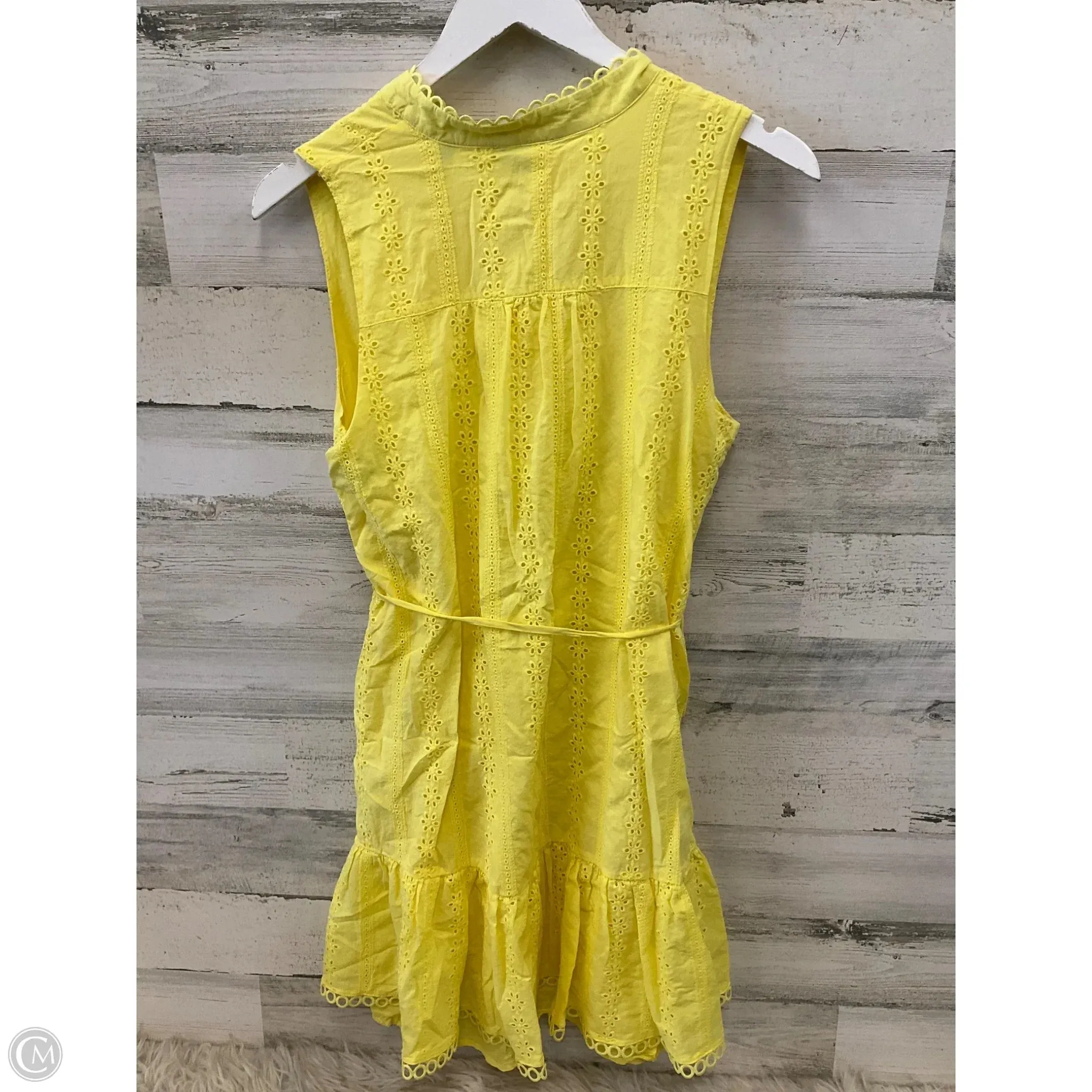 Dress Casual Short By Draper James In Yellow, Size: M