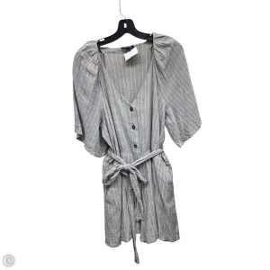 Dress Casual Short By Express In Striped Pattern, Size: Xl