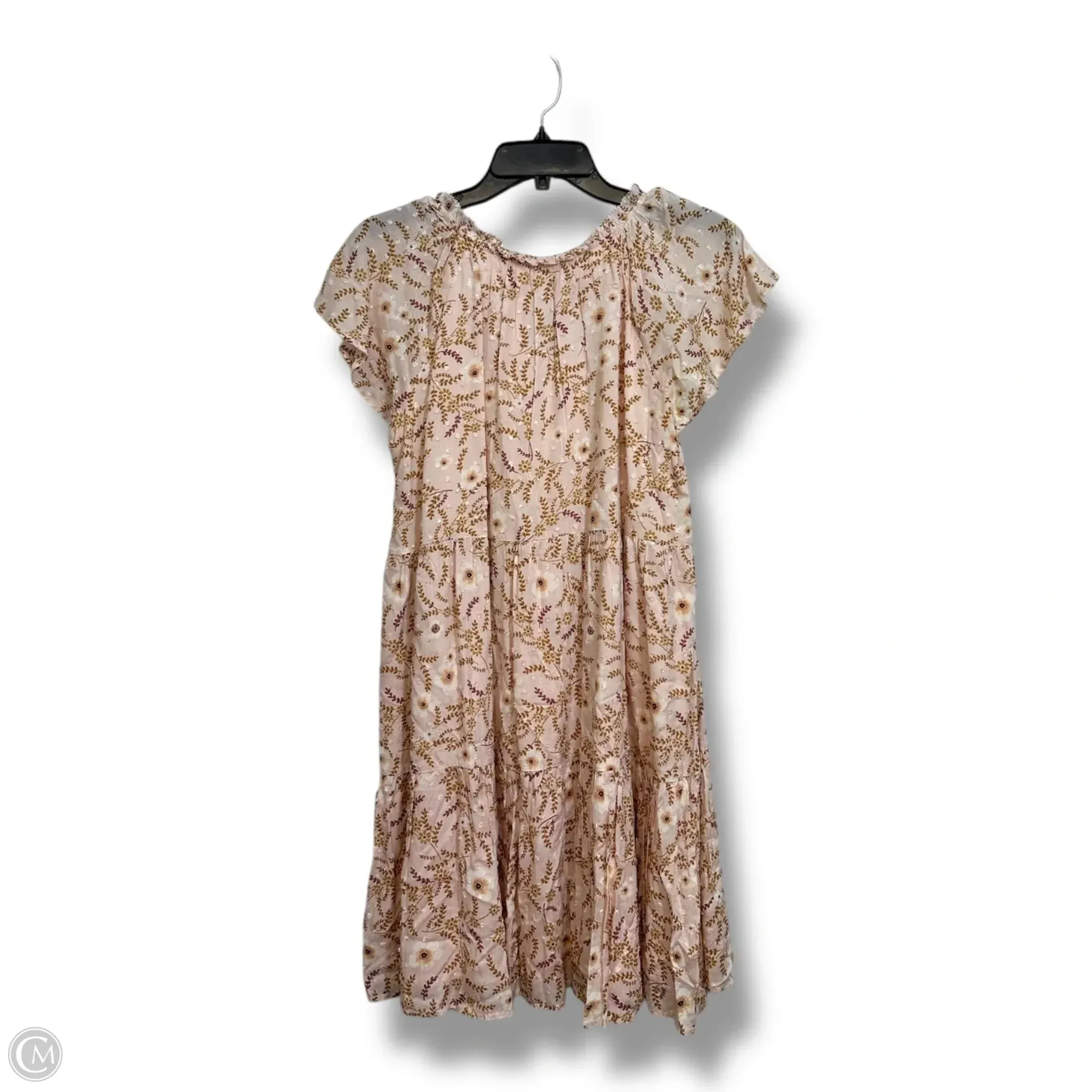 Dress Casual Short By Loft In Pink, Size: S