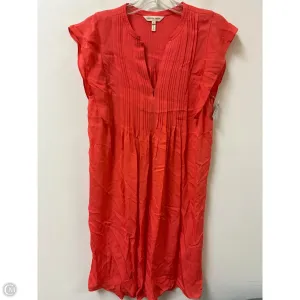 Dress Casual Short By Rebecca Taylor In Coral, Size: S