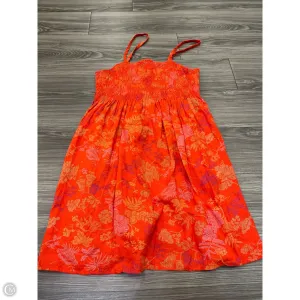Dress Casual Short By Universal Thread In Orange, Size: L