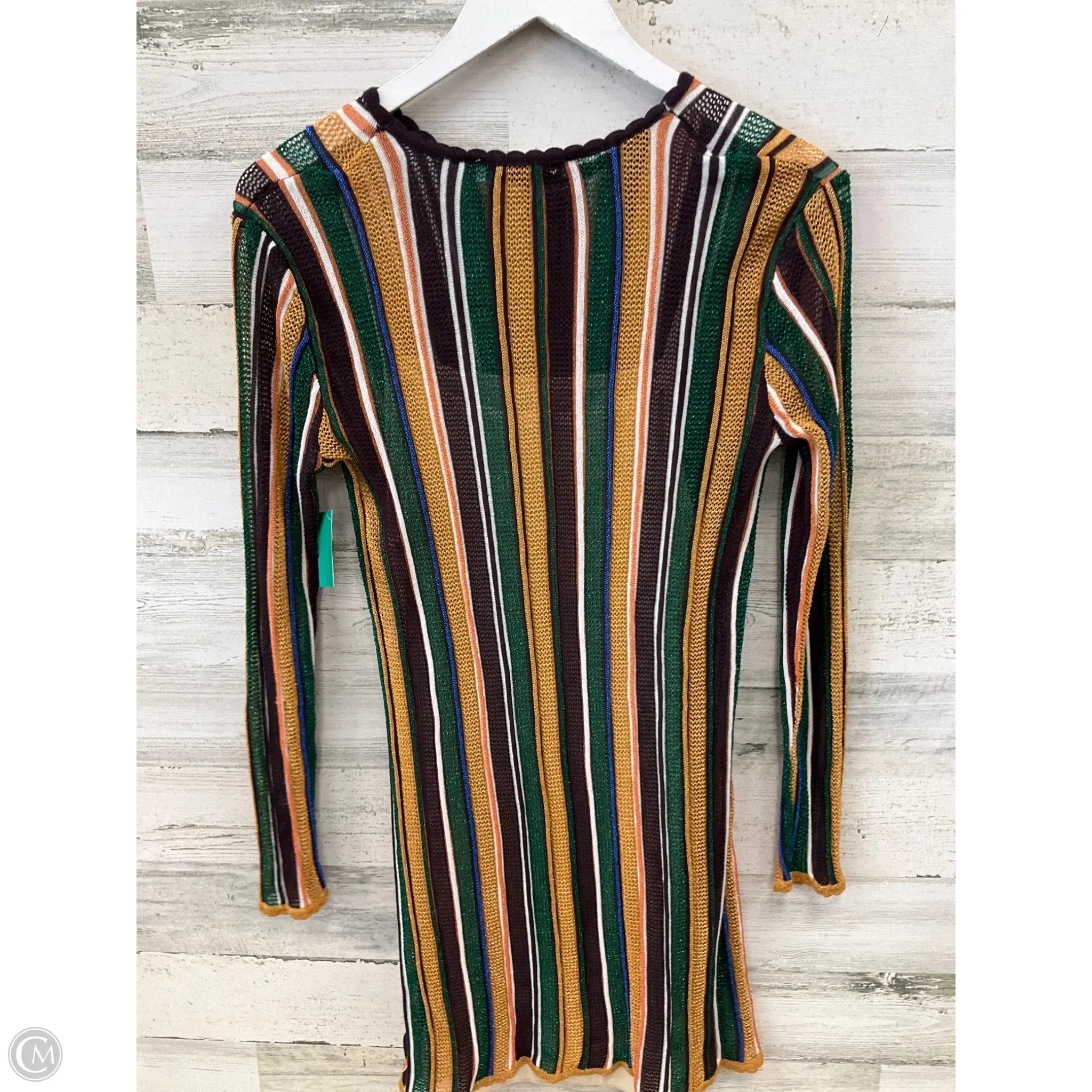 Dress Casual Short By Zara In Brown, Size: L