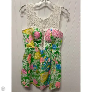 Dress Designer By Lilly Pulitzer In Floral Print, Size: Xs