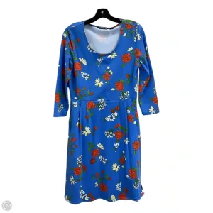 Dress Work By Lands End In Blue, Size: Xs