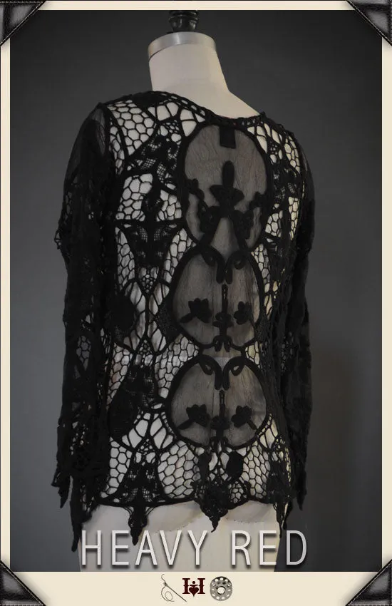 Embroidered Mourning Shirt