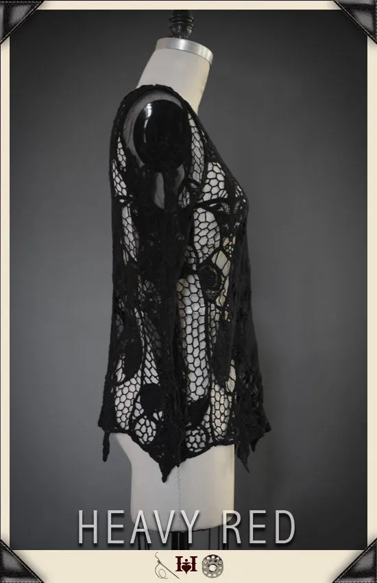 Embroidered Mourning Shirt