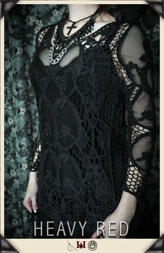 Embroidered Mourning Shirt
