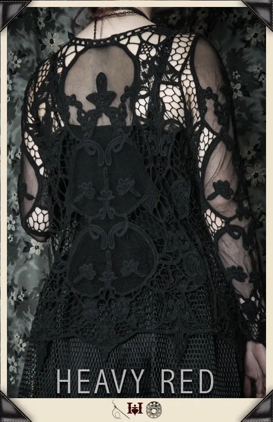 Embroidered Mourning Shirt