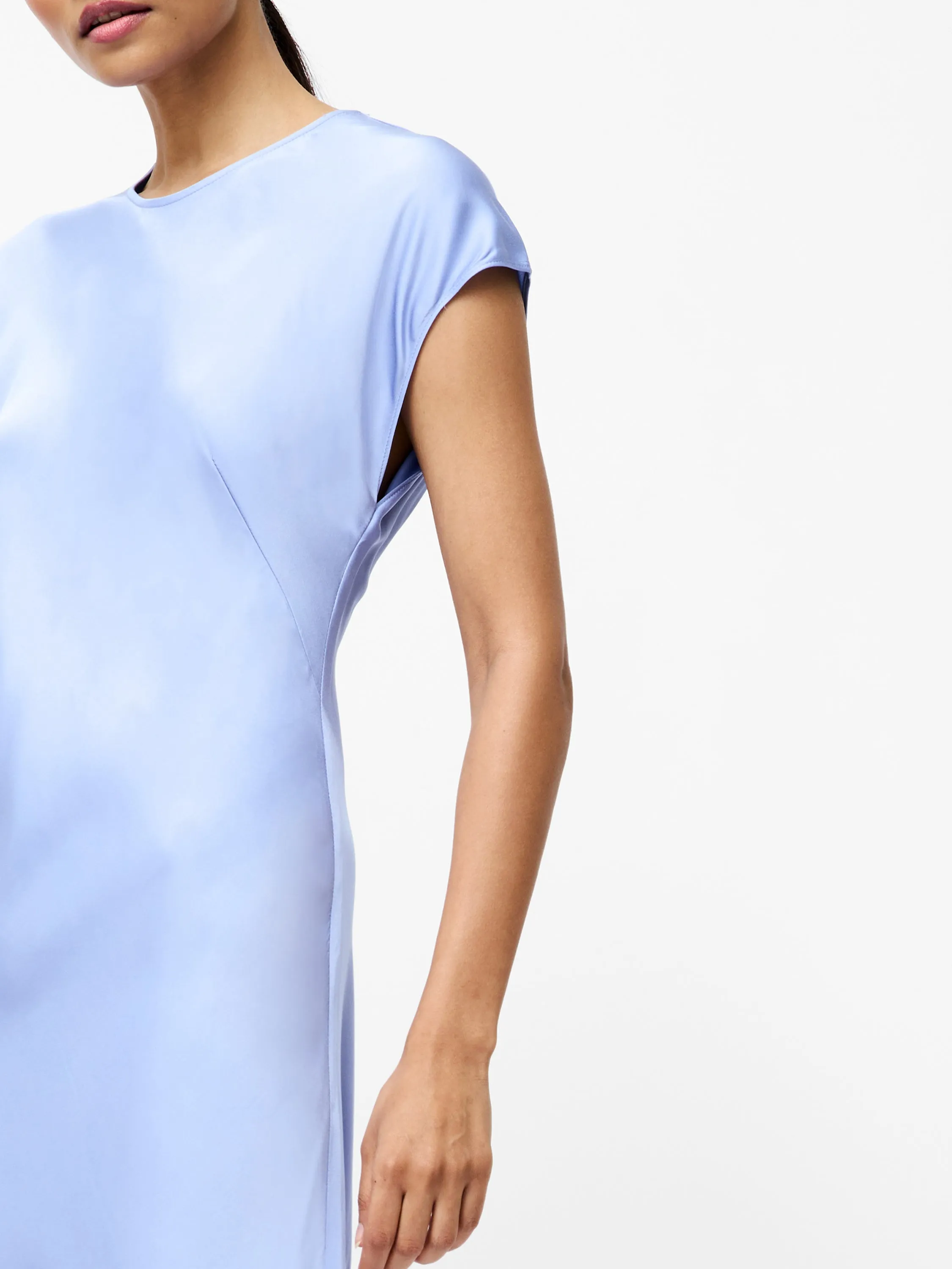 Ennis Eco Satin Column Shape Dress