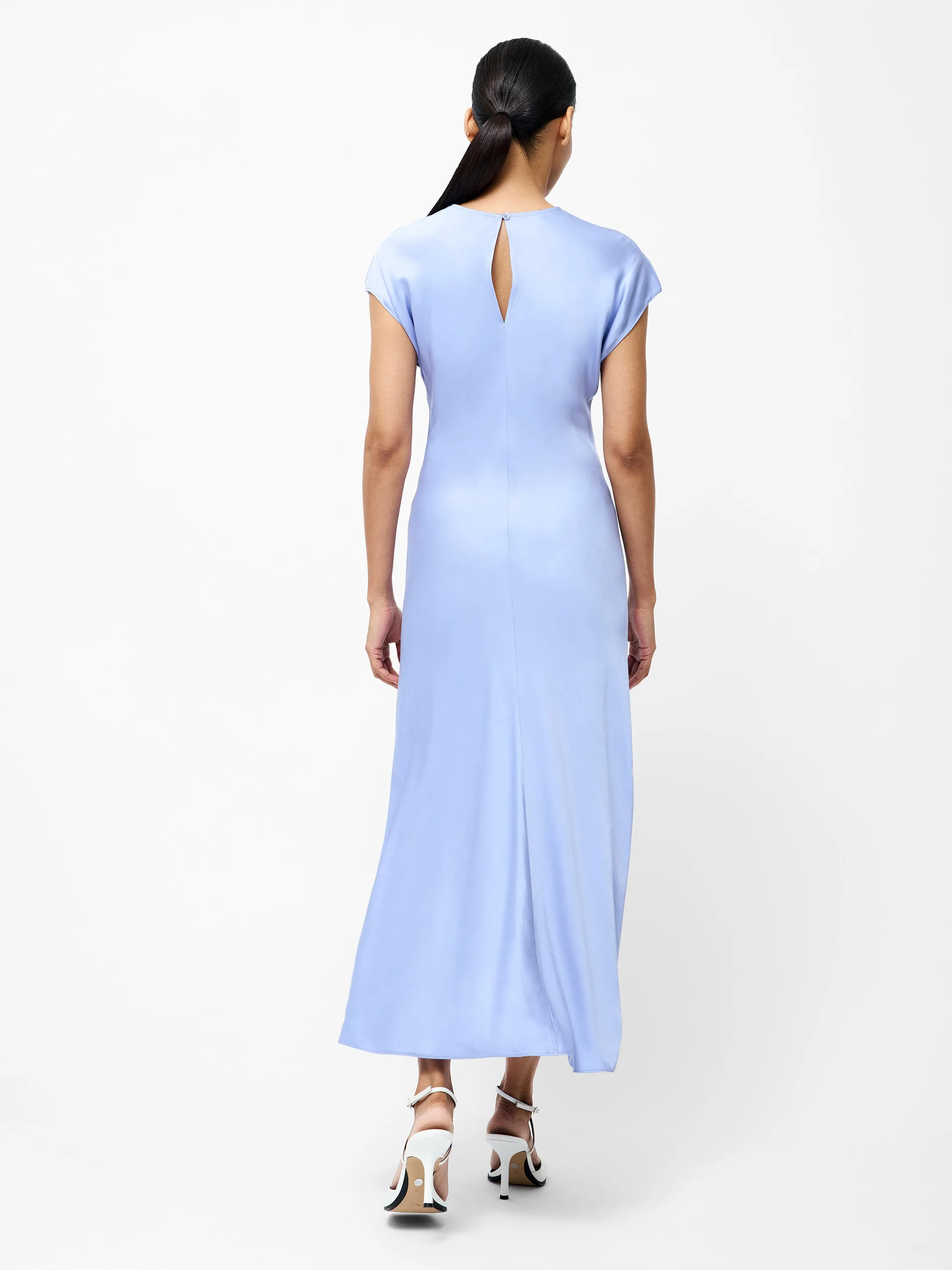Ennis Eco Satin Column Shape Dress
