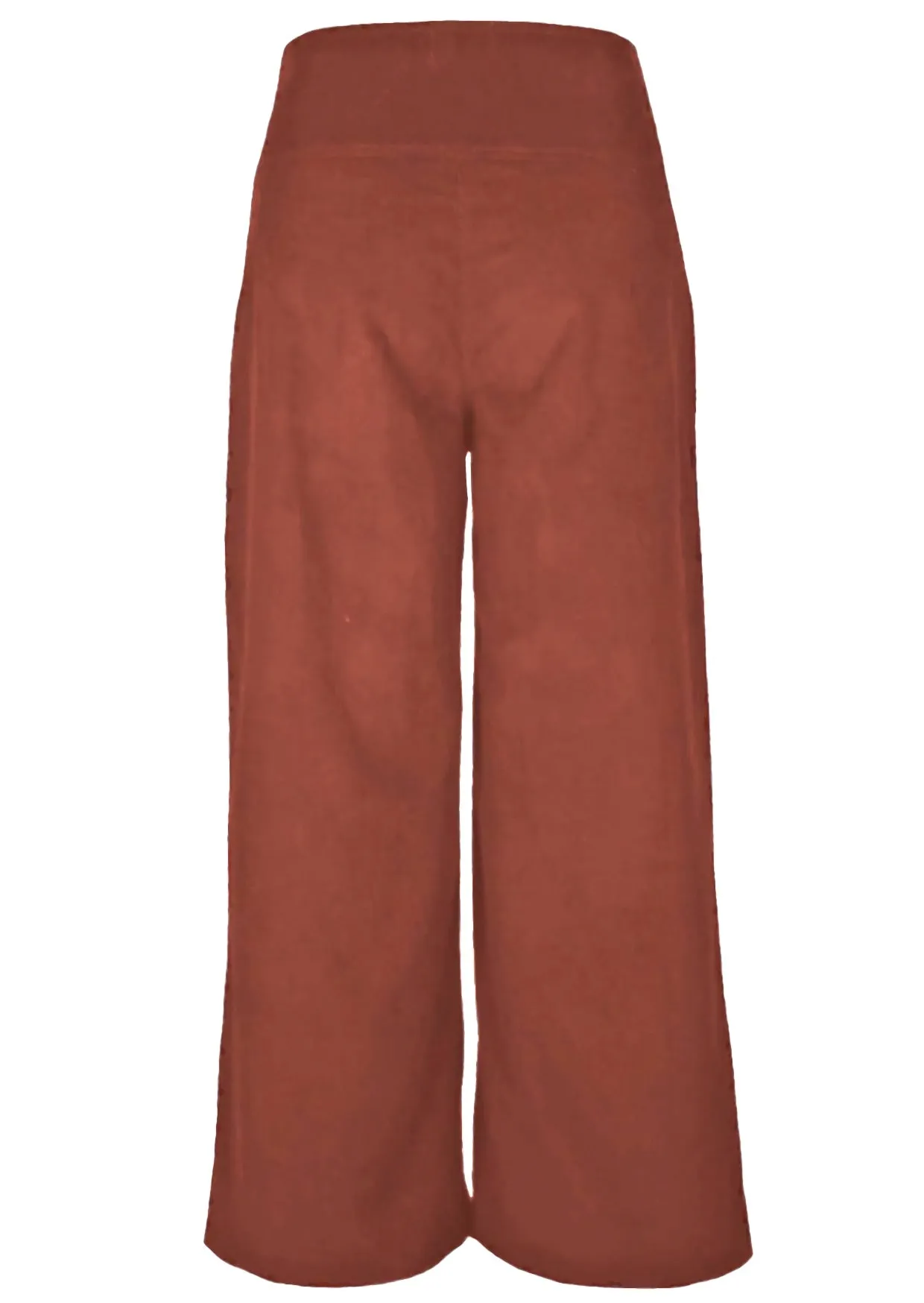 Esta Corduroy Pants Burnt Henna